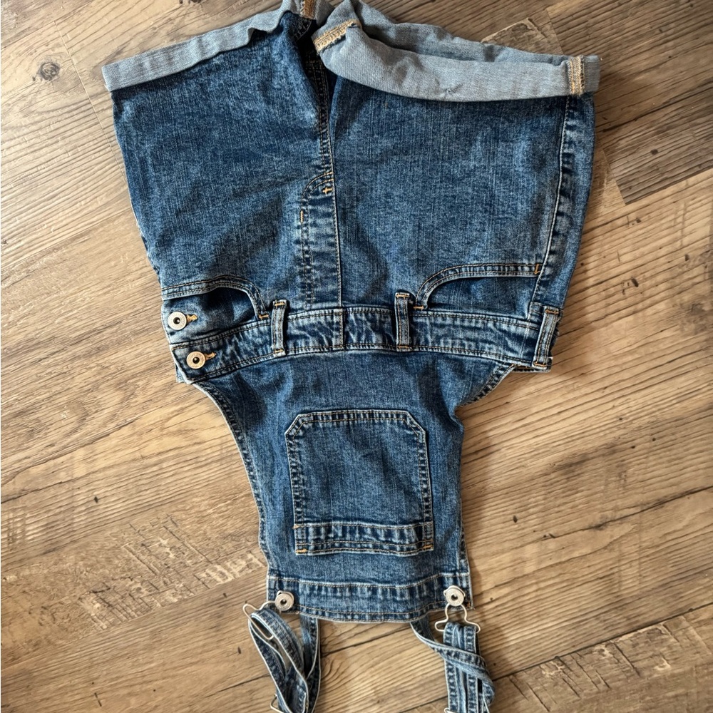 Abercrombie Kids Blue Denim Overalls
